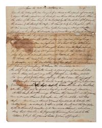 [SLAVERY & ABOLITION]. How to Work Cotton. Manuscript document. N.p., ca 1830s-1840s.
