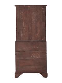 A George I Walnut Secretary Desk