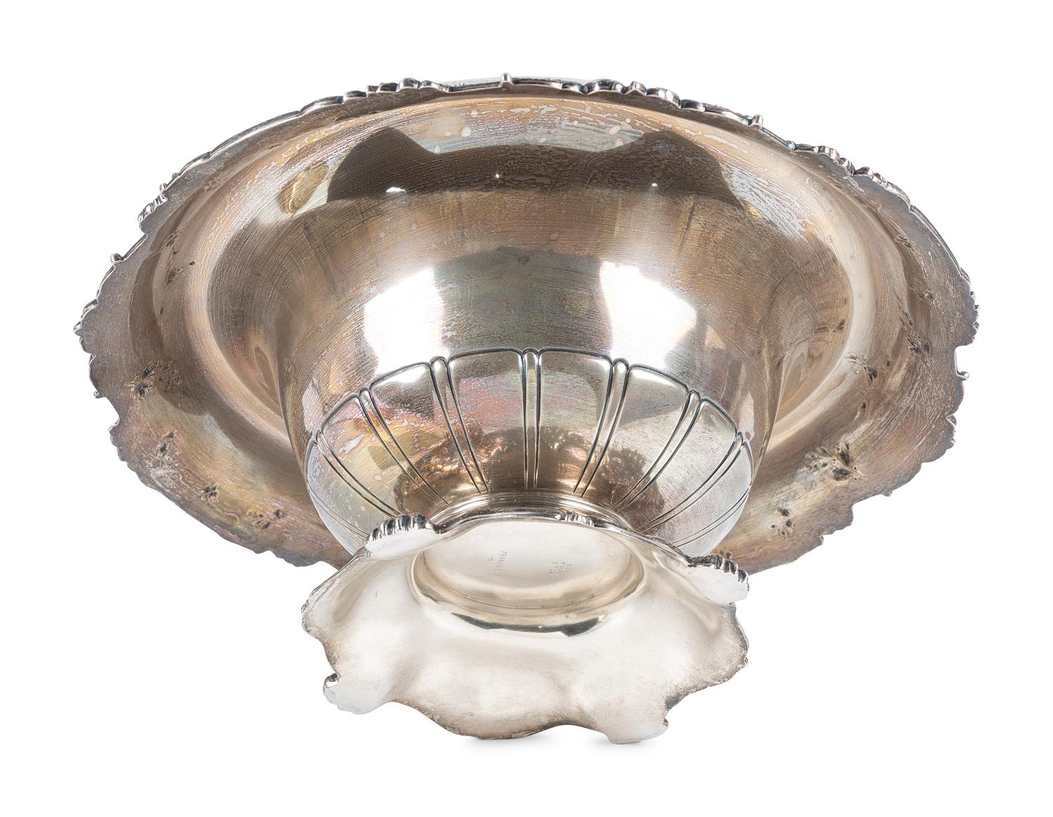A Reed & Barton Silver Centerpiece Bowl