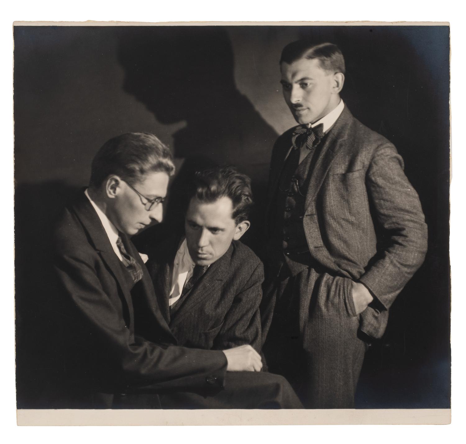 Jaromír Funke, Josef Sudek, Adolf Schneeberger, 1923-25