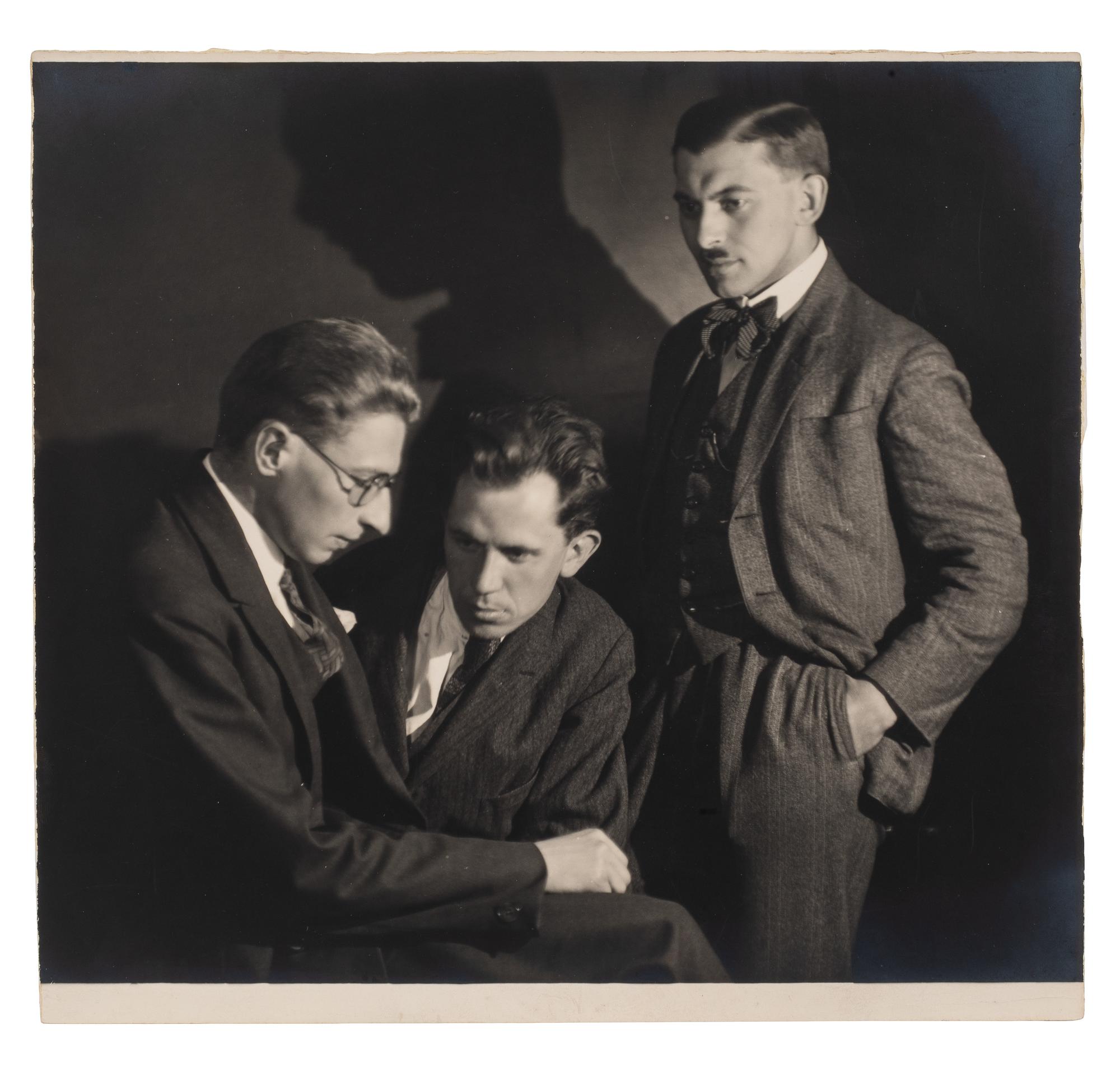 Jaromír Funke, Josef Sudek, Adolf Schneeberger, 1923-25