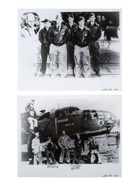 [WWII]. Signatures of 35 pilots from the Doolittle Raid, incl. General Doolittle.