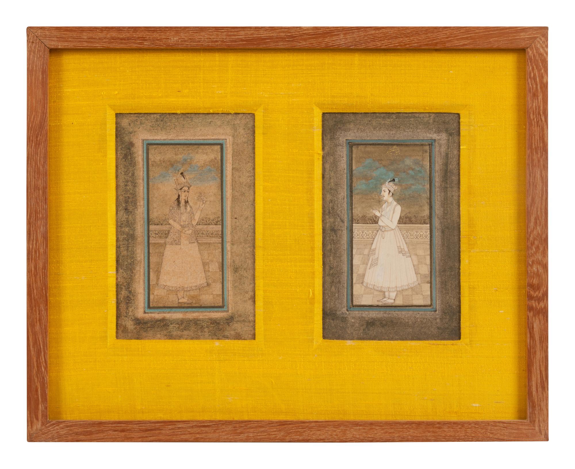 A Group of Four Mughal Miniatures