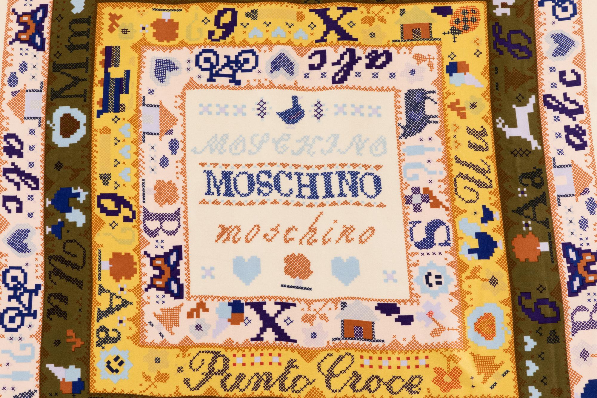 Moschino Scarf, 1990s