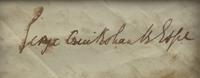 [Literature] [Dickens, Charles] Cruikshank, George. Autograph Letter, signed