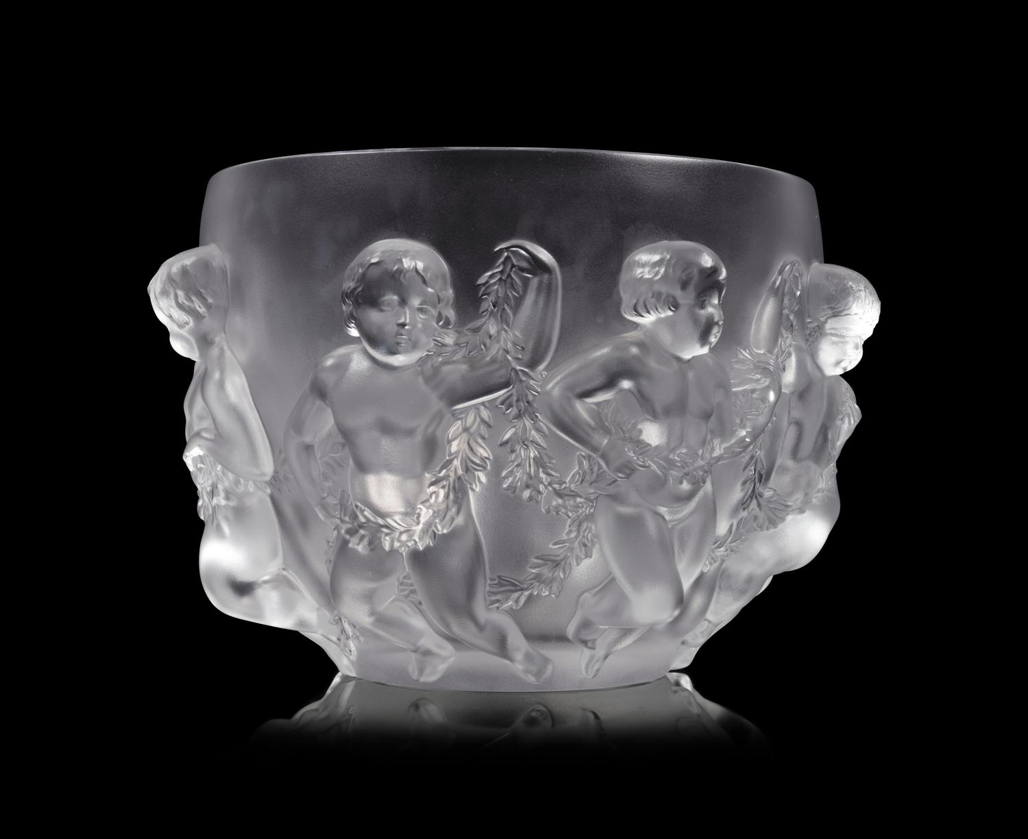 A Lalique Luxembourg Vase