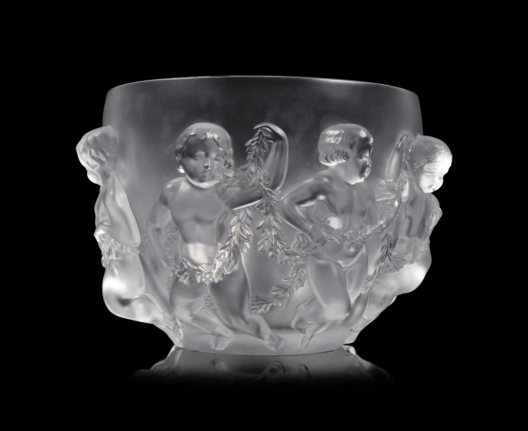 A Lalique Luxembourg Vase