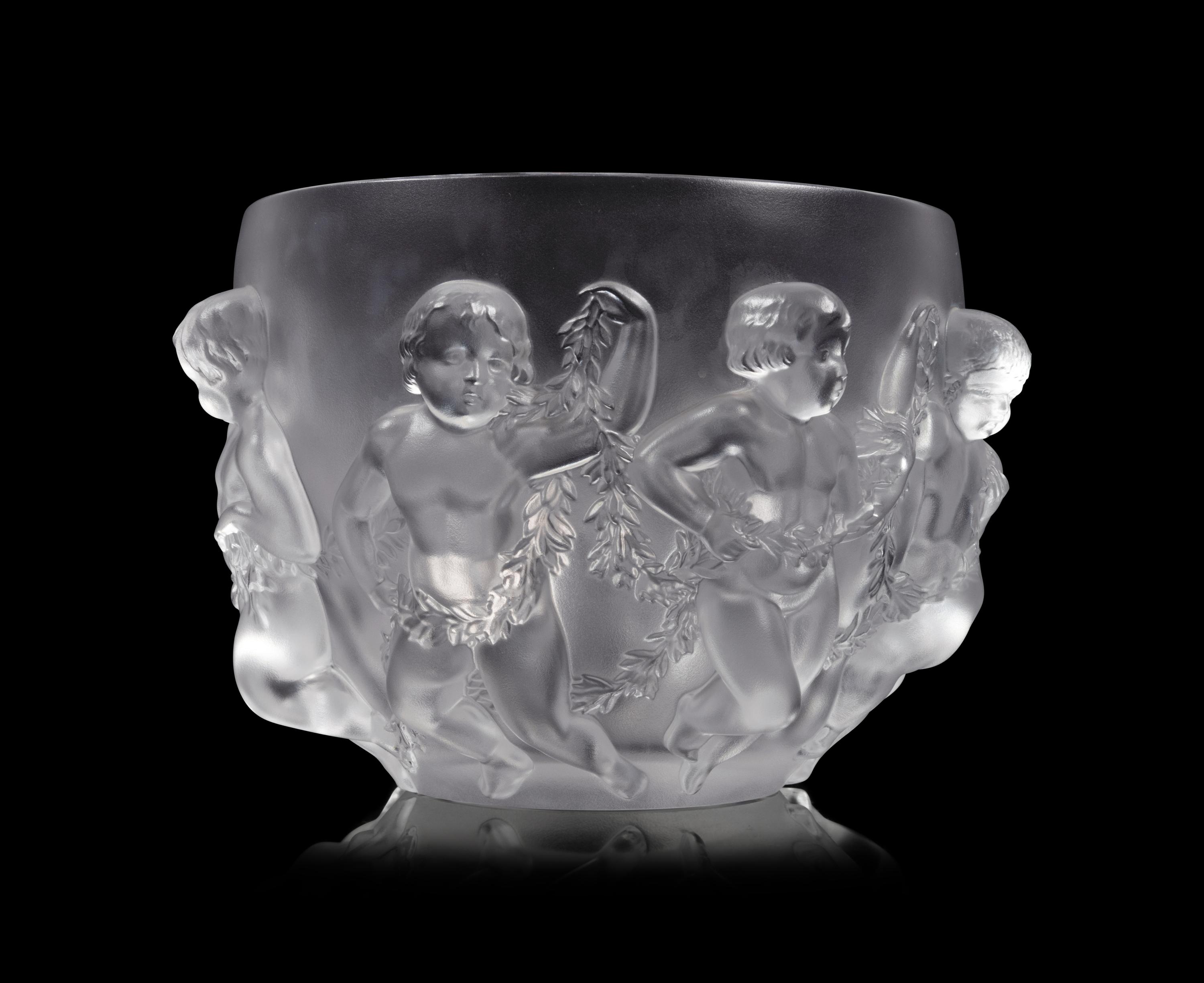 A Lalique Luxembourg Vase