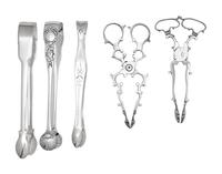 A Group of Five George III Silver Sugar Servers
