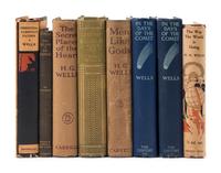 WELLS, H.G. (1866-1946). A group of 9 FIRST EDITIONS, comprising: