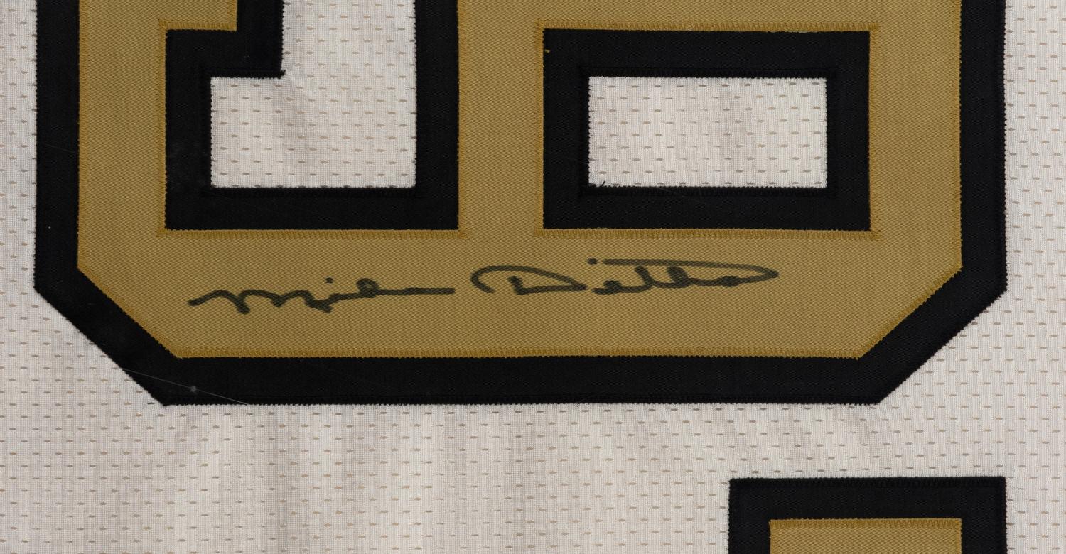 A Mike Ditka Signed Autograph New Orleans Saints Jersey Presentation Formerly Displayed at Mike Ditka’s Restaurant