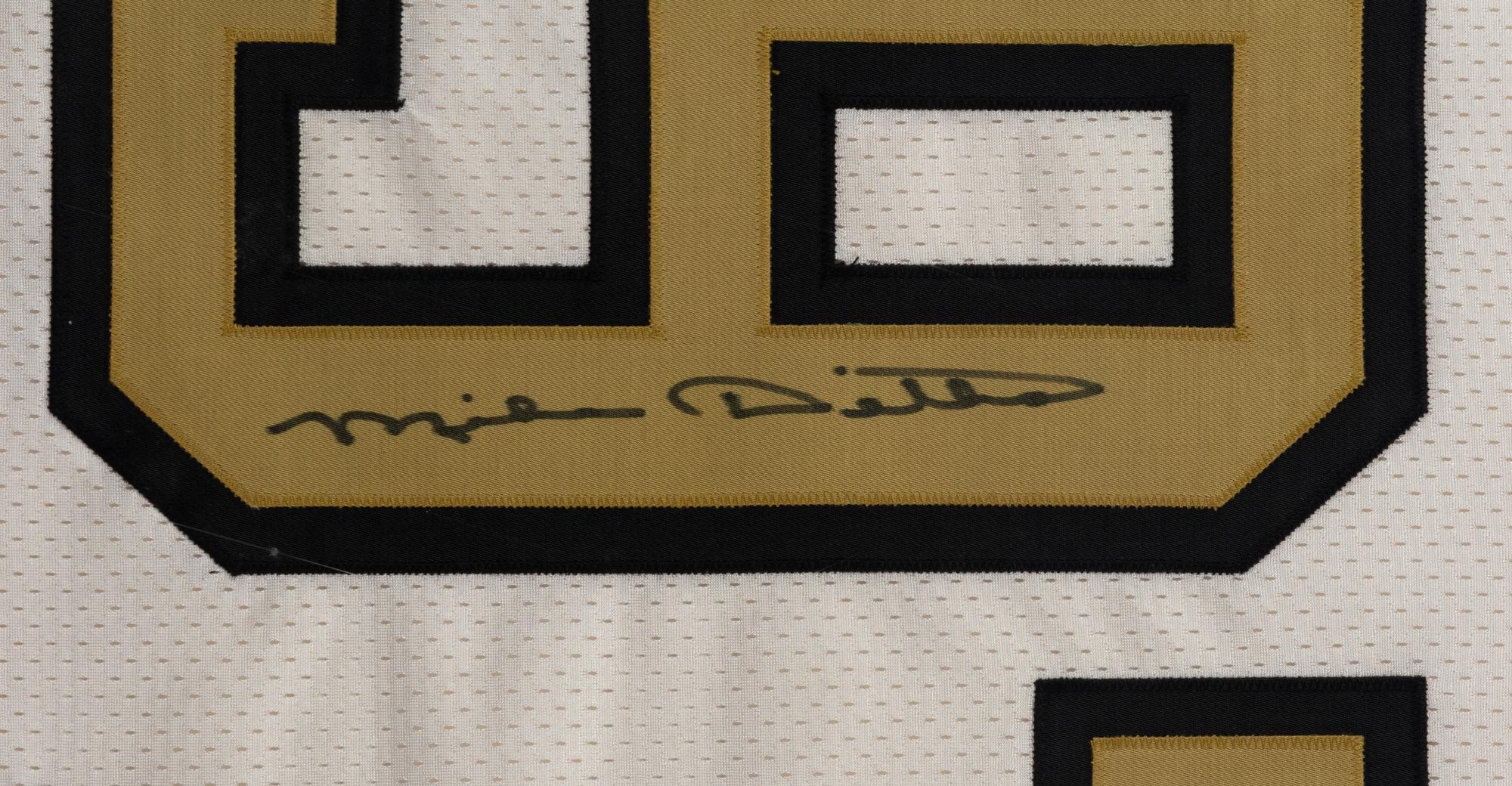 A Mike Ditka Signed Autograph New Orleans Saints Jersey Presentation Formerly Displayed at Mike Ditka’s Restaurant