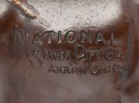 A Glazed Sewer Tile Advertising Pig