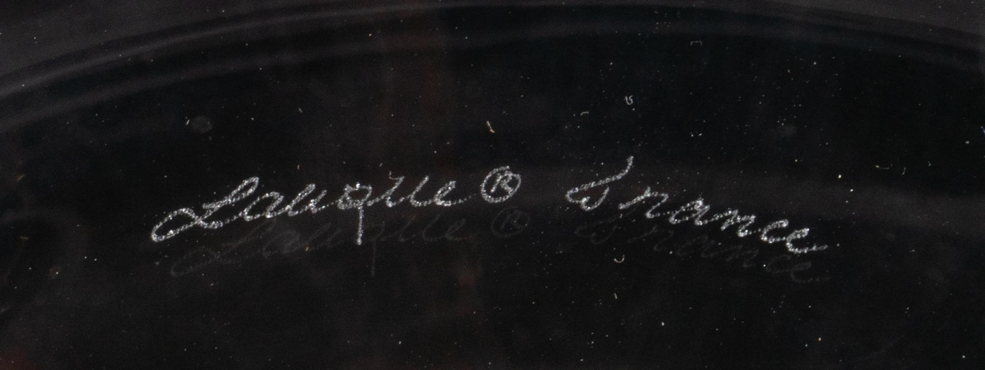 A Lalique Antinea Glass Vase