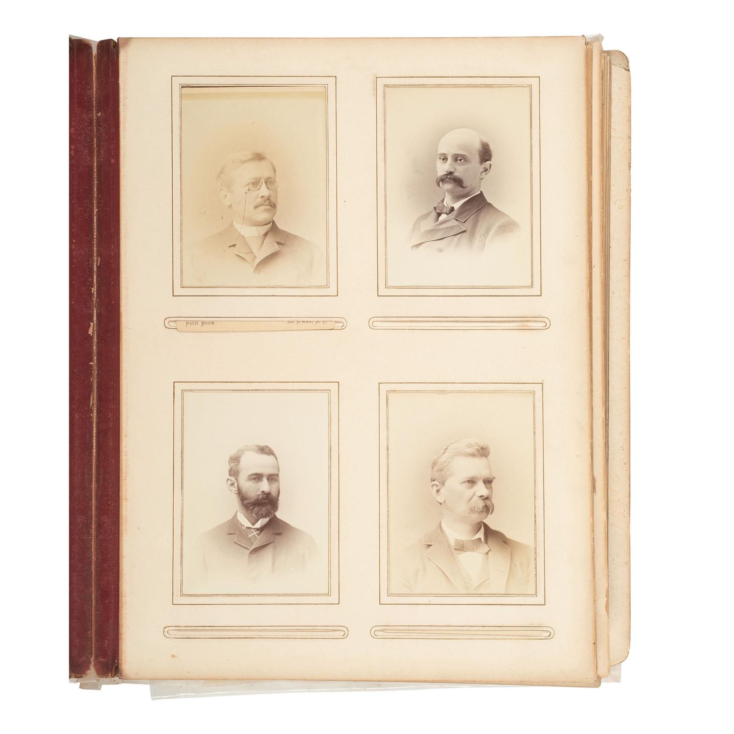 [Early Photography] Yale University Photographs, incl. 1892 Class Album
