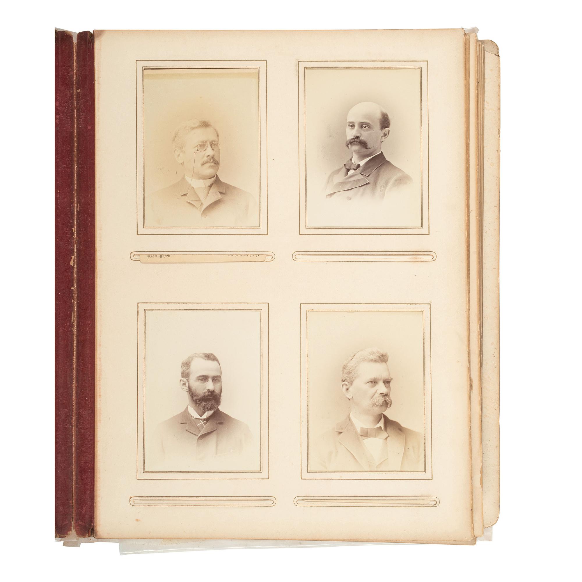 [Early Photography] Yale University Photographs, incl. 1892 Class Album