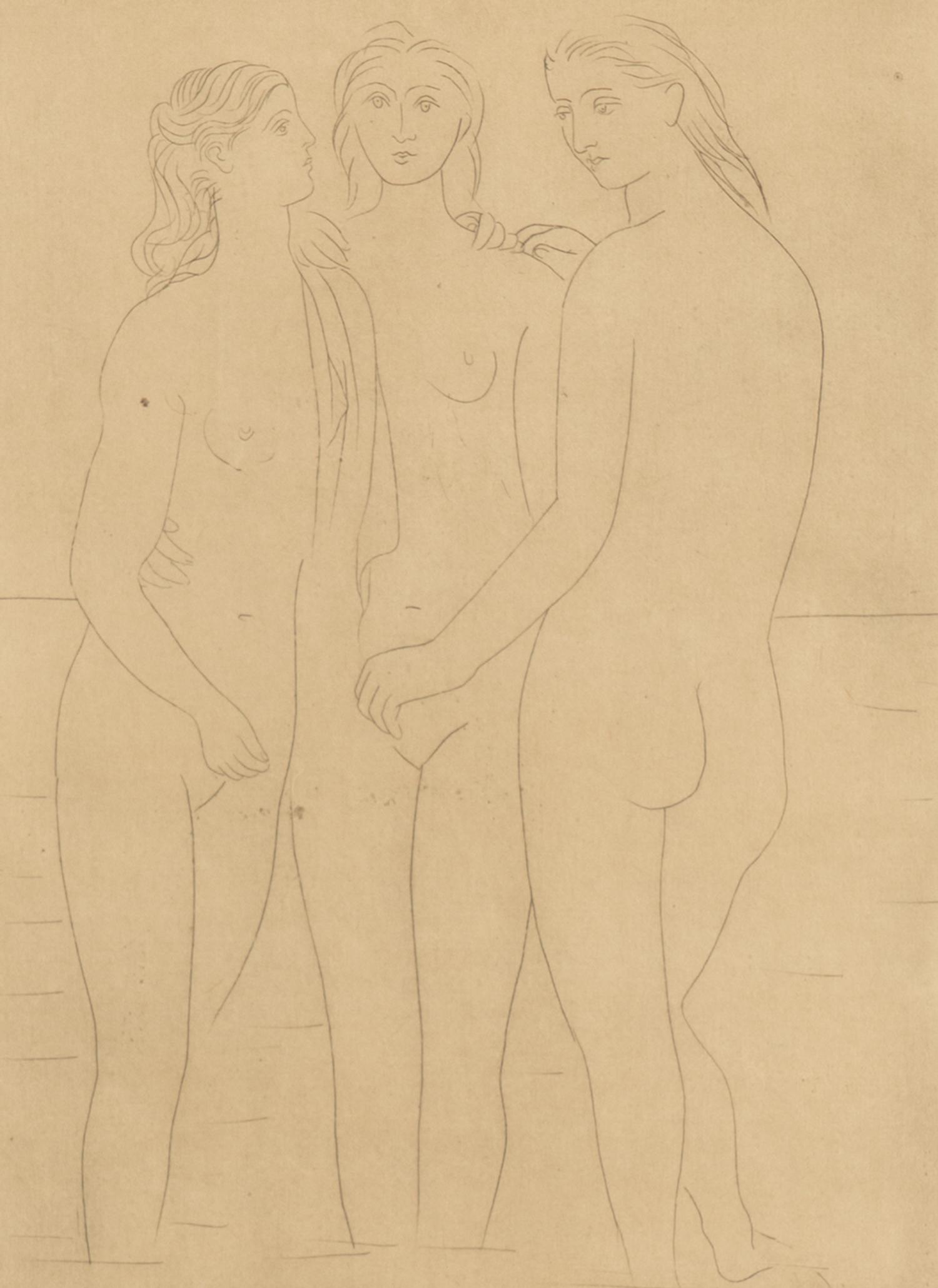 Les Trois Baigneuses, I, 1923