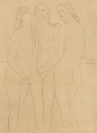 Les Trois Baigneuses, I, 1923