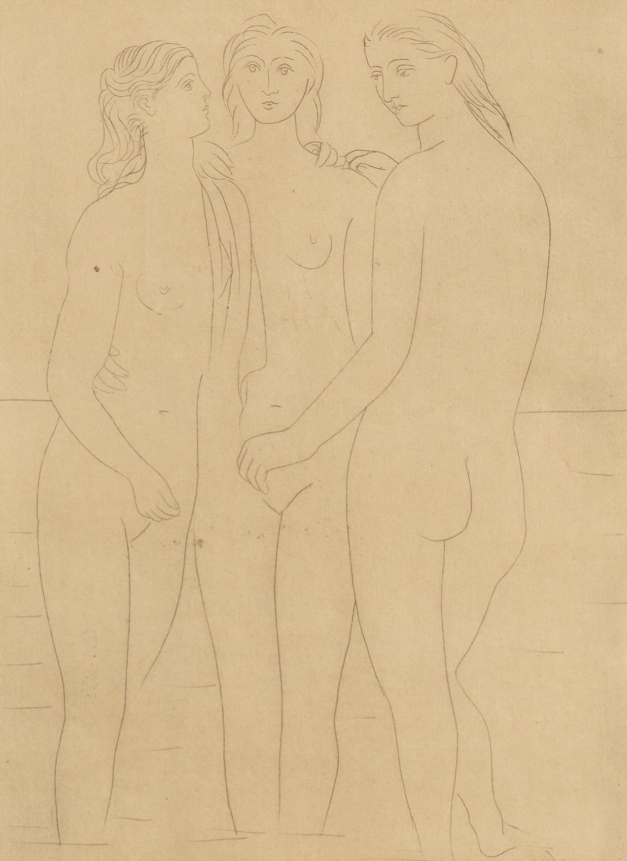 Les Trois Baigneuses, I, 1923