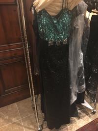 Badgley Mischka Evening Dress, 1990s Size label: 8
