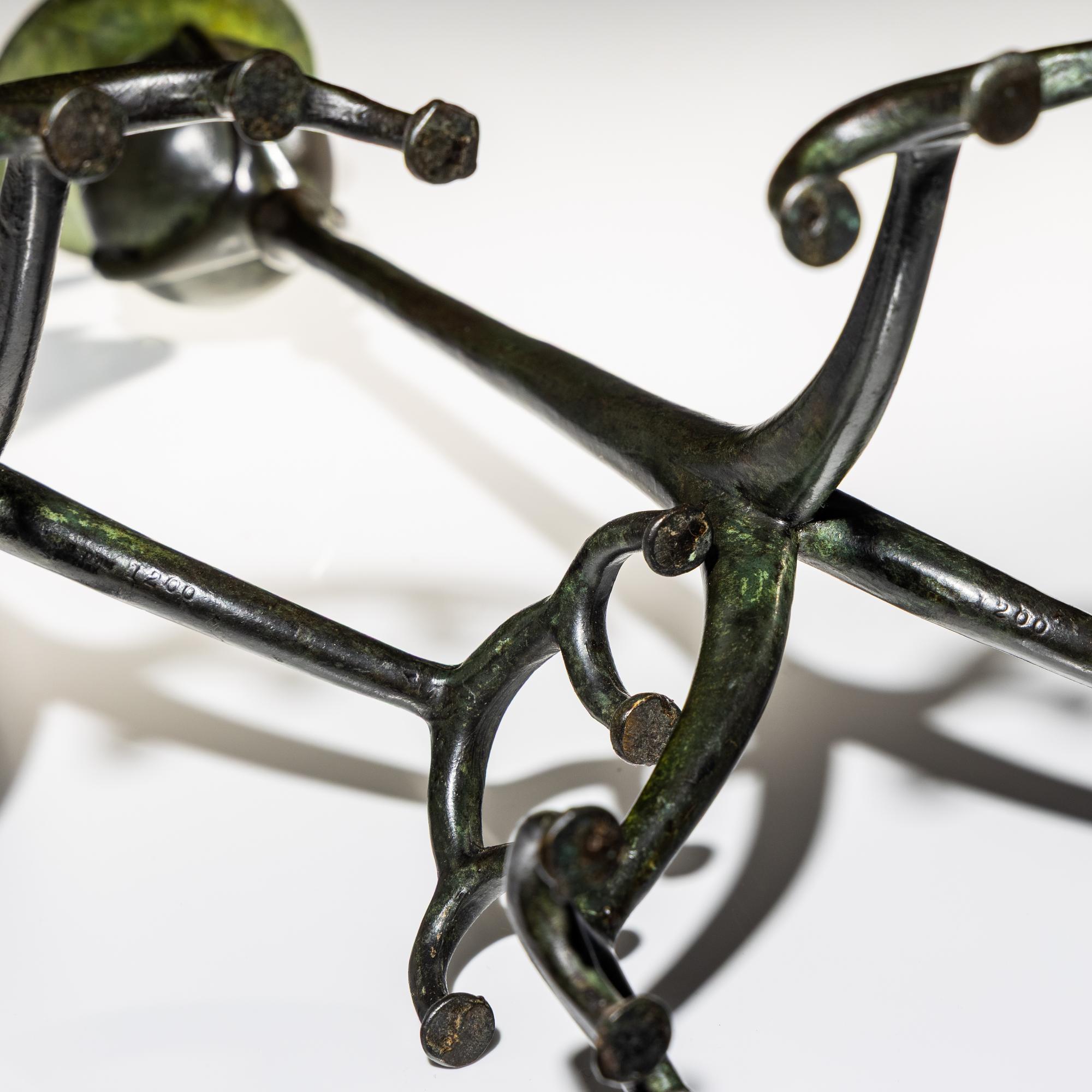 Root Form candlesticks, c. 1910