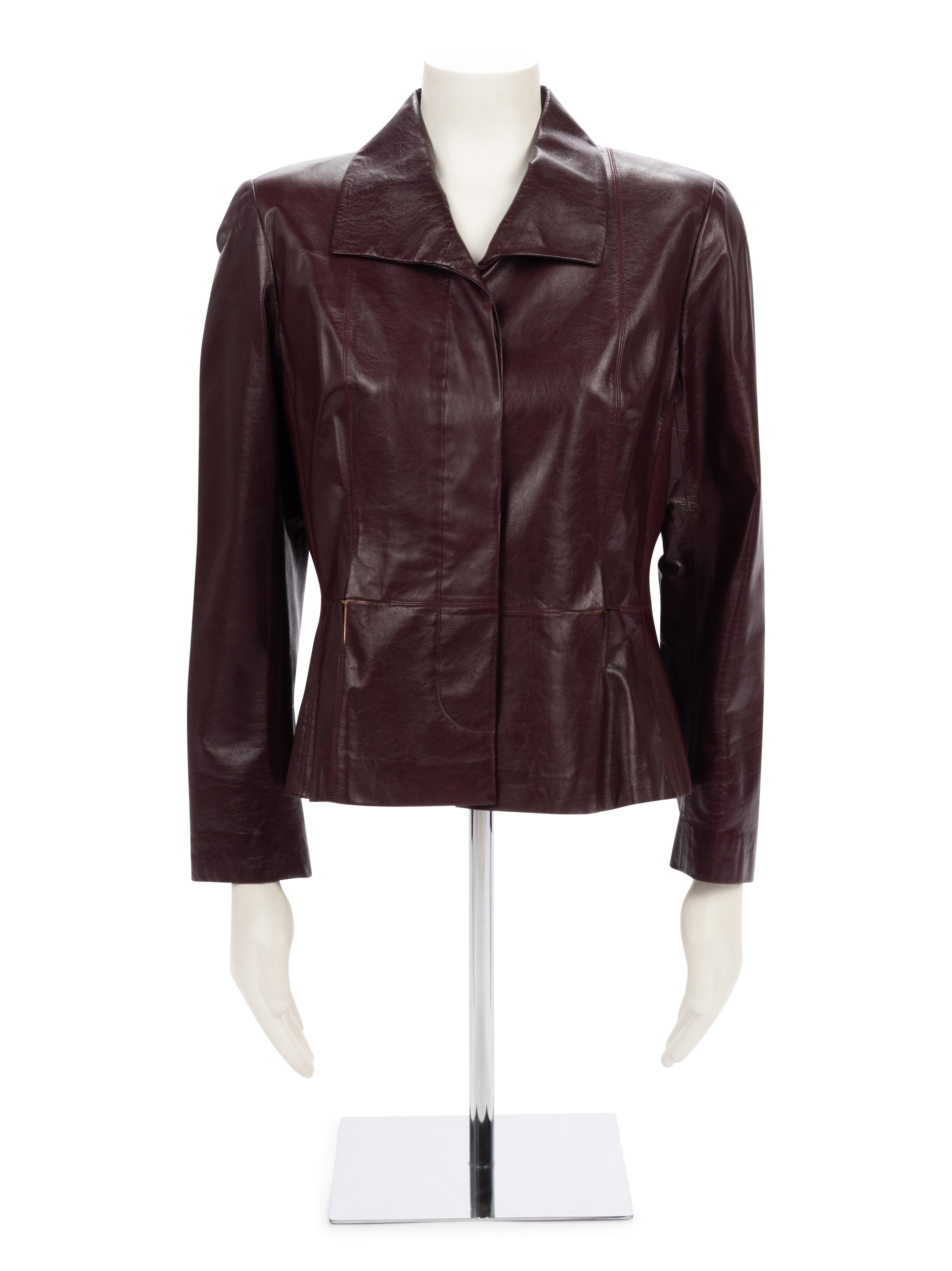 Chanel Lambskin Leather Jacket, Cruise 2001