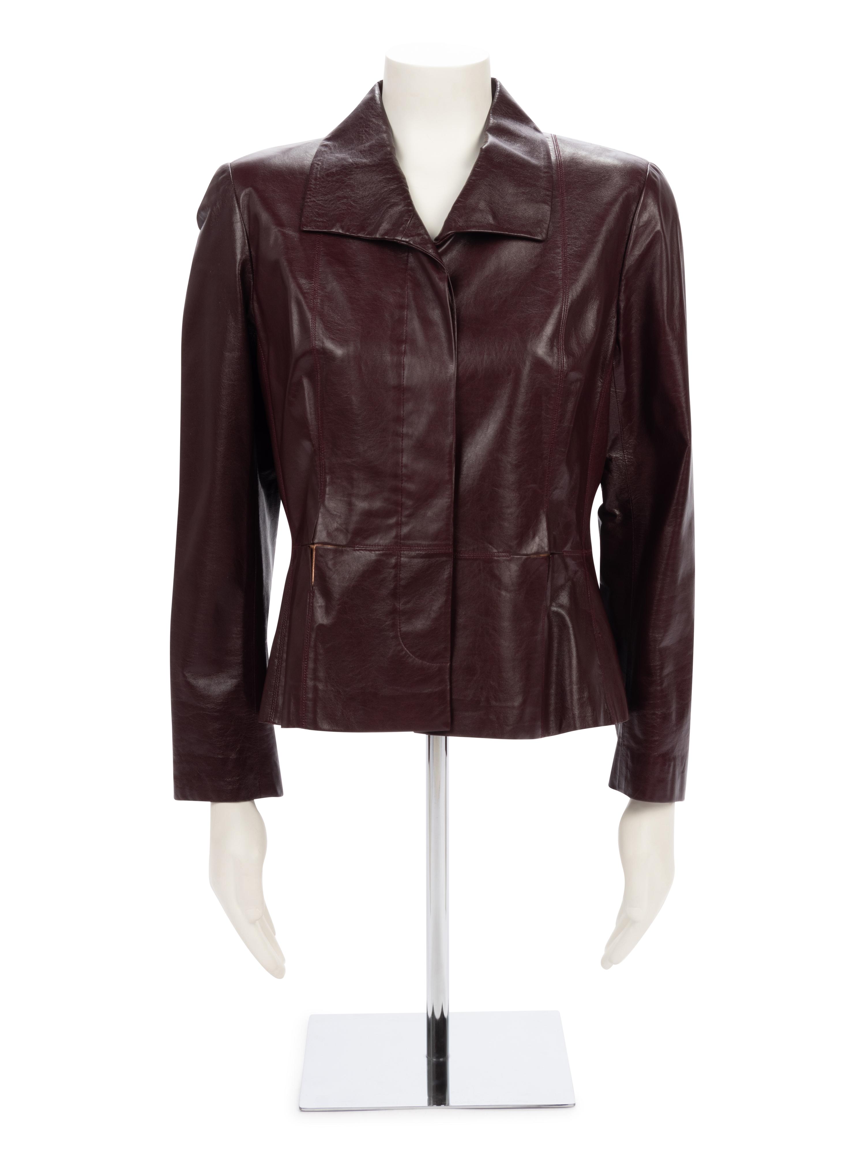 Chanel Lambskin Leather Jacket, Cruise 2001