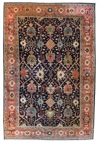 A Persian Wool Rug 13 feet 10 inches x 10 feet.