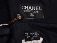 Chanel, Navy Bouclé Tweed Suit