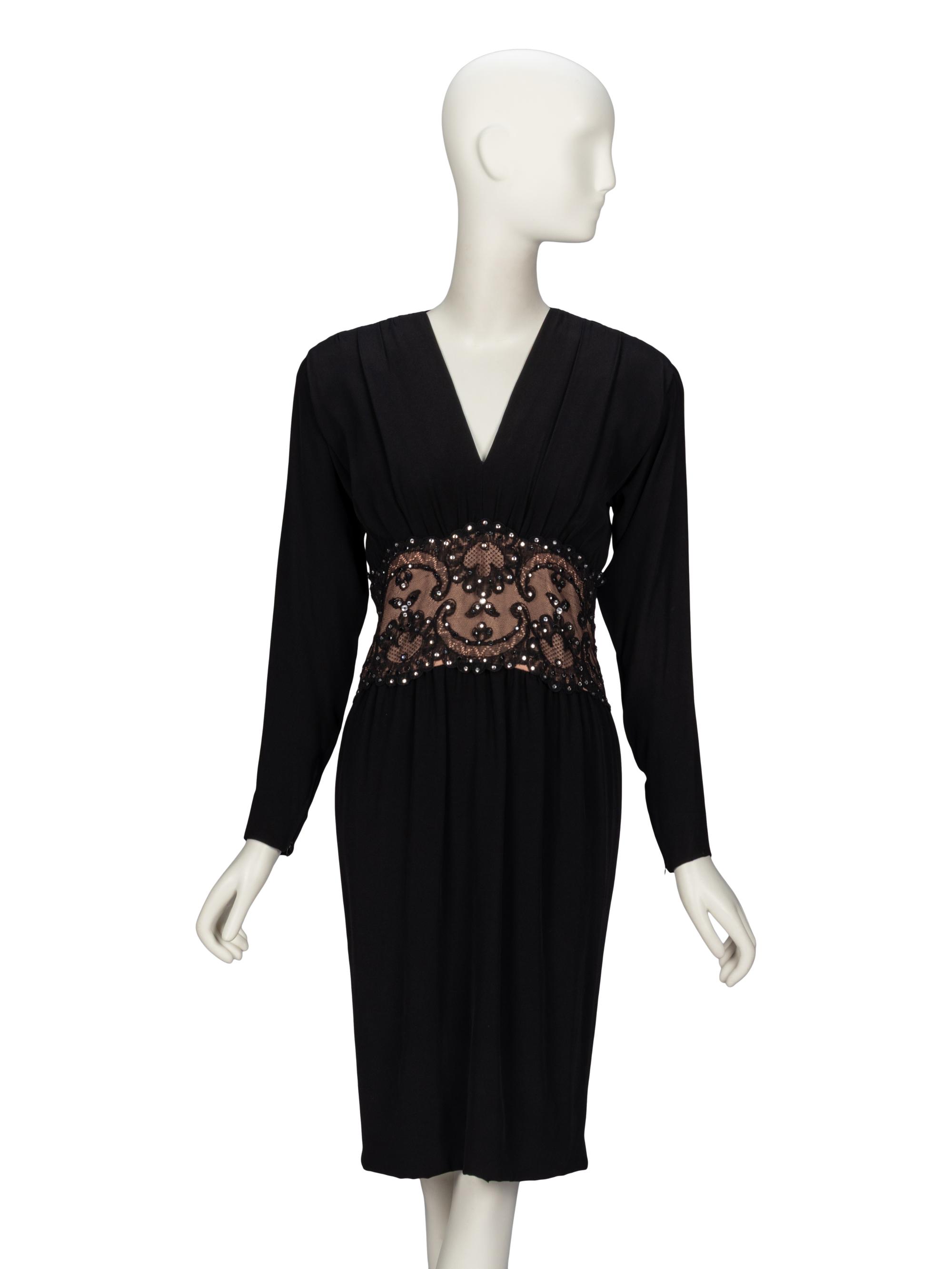 Bob Mackie, Embellished Cocktail Dress