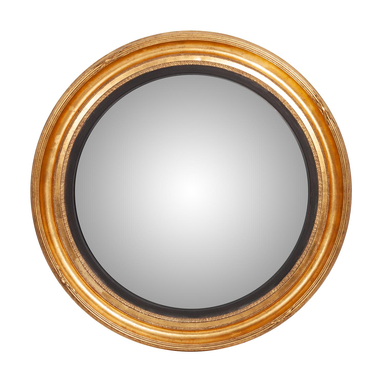 A Regency Style Giltwood Girandole Mirror