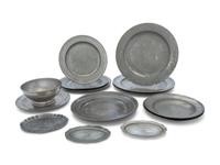 A Large Collection of Pewter Articles