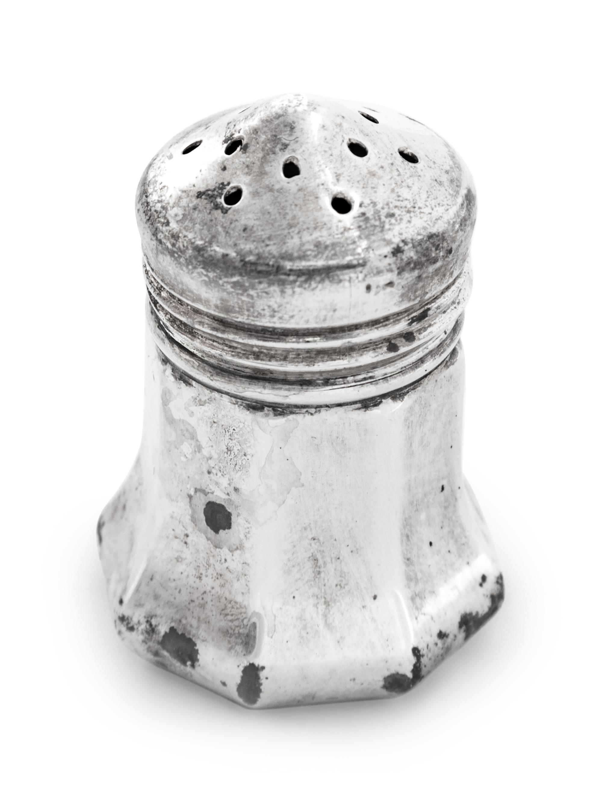 A Set of Sixteen Cartier Silver Casters