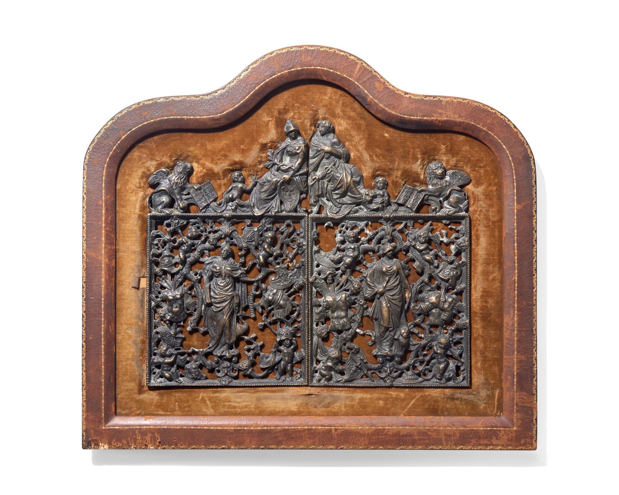 A Pair of Italian Bronze Bas Relief Plaques, Probably 17th / 18th Century