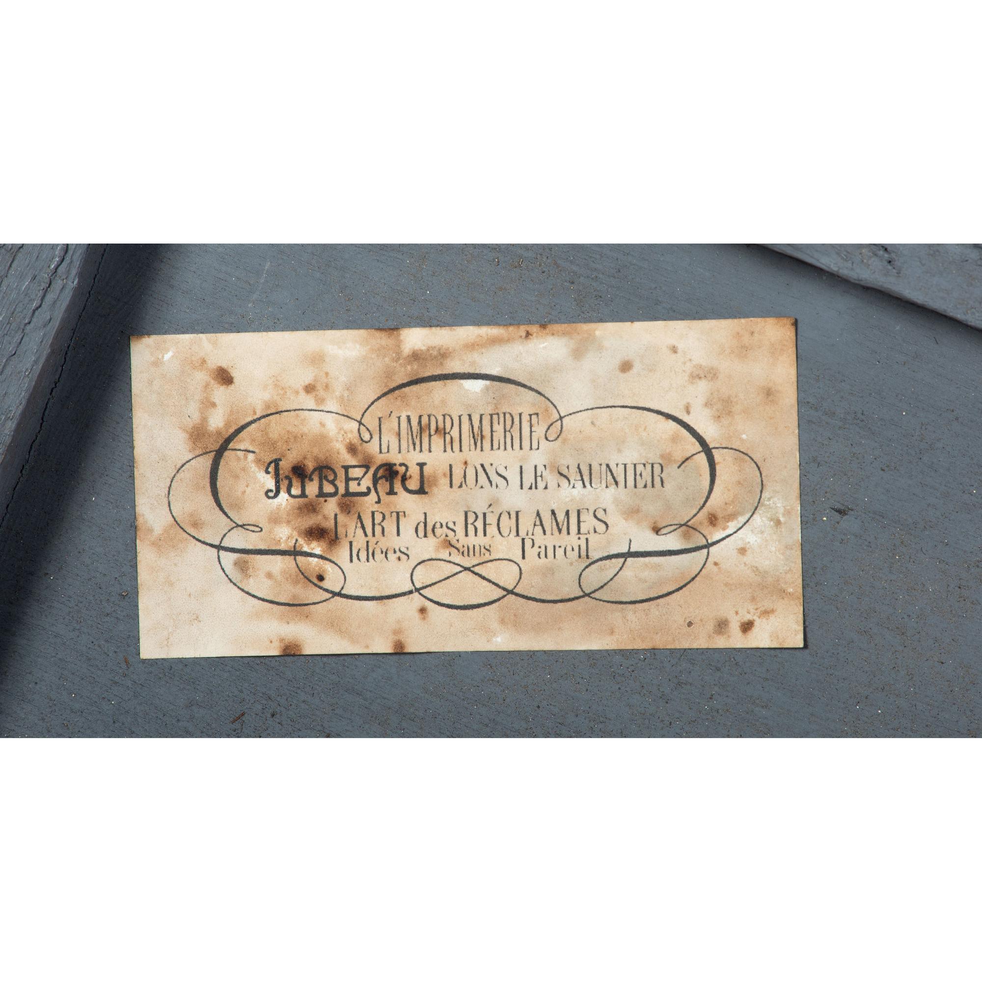 A Pol Roger & Co. Champagne Painted Advertising Sign
