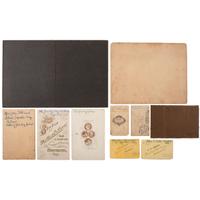 [GENERAL AMERICANA]. An archive associated with the Collings/Kirker family of Adams Co., Ohio, including: