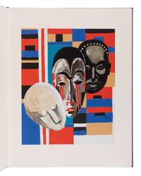 [LIMITED EDITIONS CLUB]. JONES, Lois Mailou (1905-1998), illustrator. -- SENGHOR, Leopold Sedar (1906-2001). Poems. New York: The Limited Editions Club, 1996.