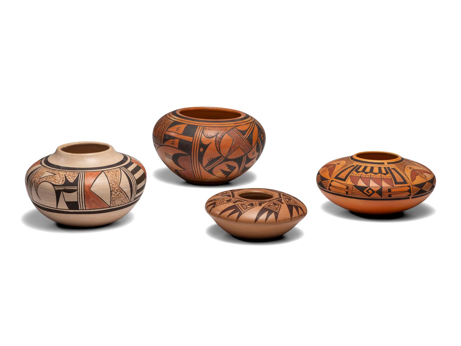 Collection of Hopi Pottery