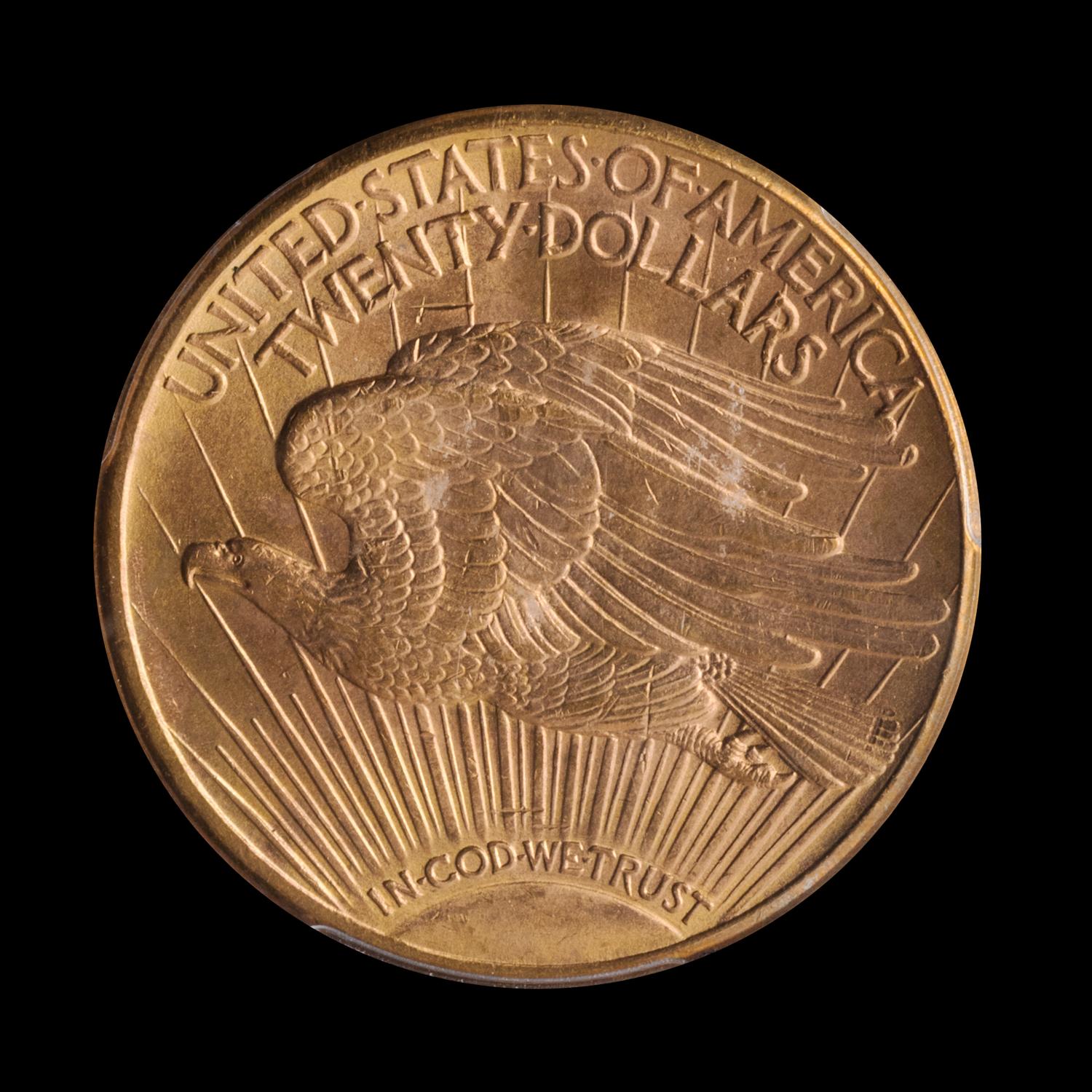 A United States 1923-D St. Gaudens $20 Gold Coin