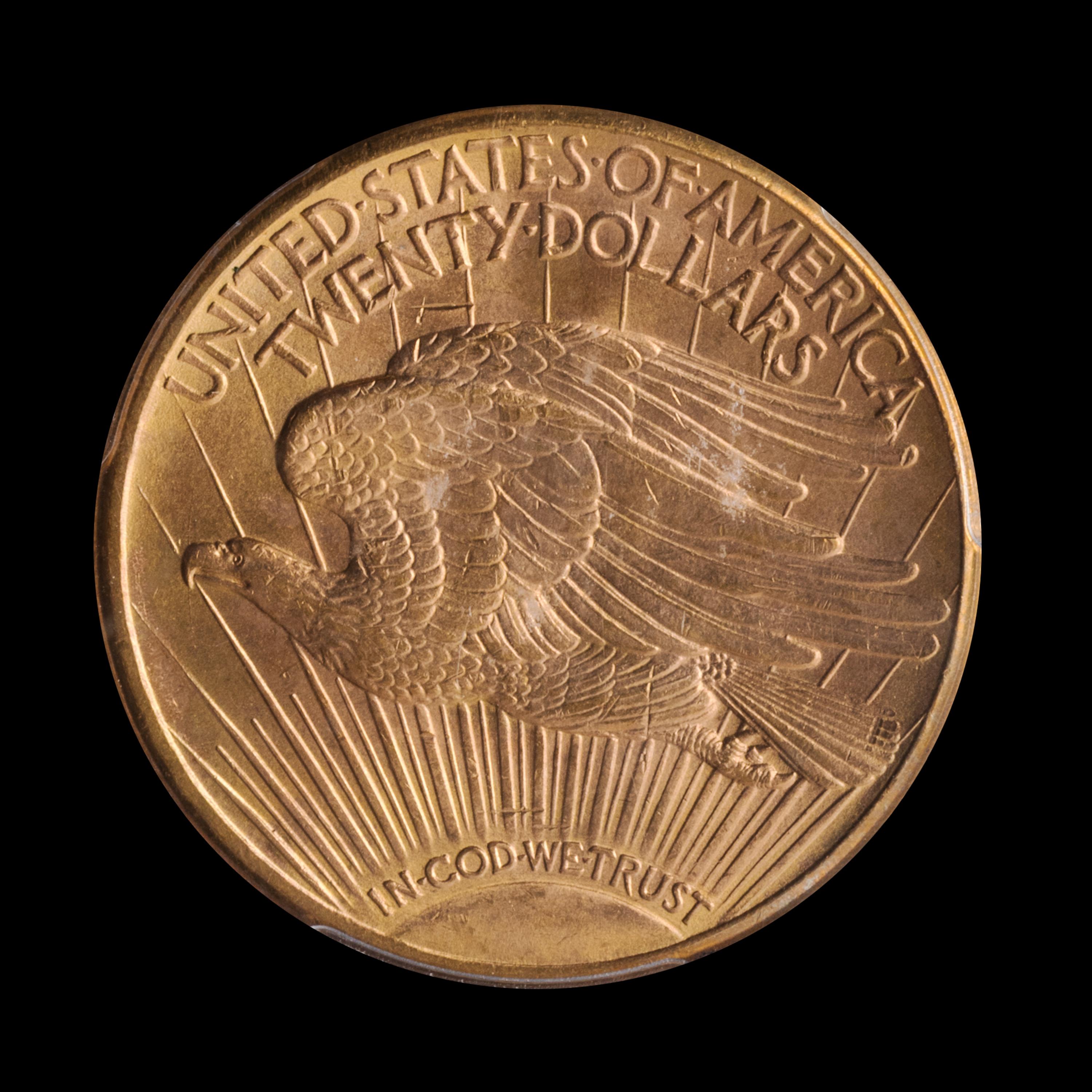 A United States 1923-D St. Gaudens $20 Gold Coin