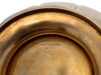 A Silver Gilt Dublin Pattern Footed Centerpiece Bowl