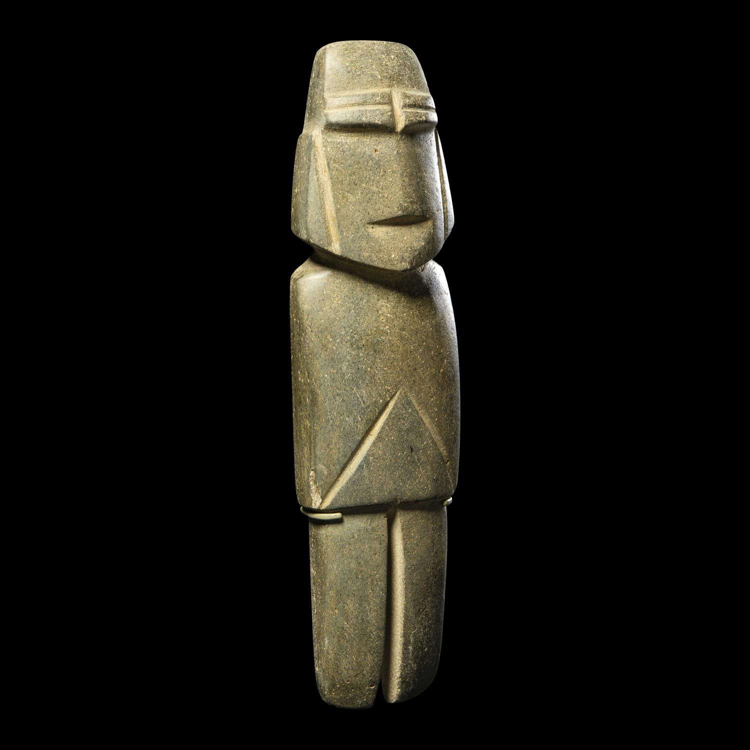 A Mezcala Diorite Figure