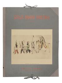 [NATIVE AMERICAN ART]. SZWEDZICKI, C., publisher. Sioux Indian Painting . Part I: Paintings Of The Sioux and Other Tribes of The Great Plains . Part II: The Art of Amos Bad Heart Buffalo . Nice: C. Szwedzicki, [1938].