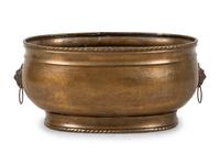 A Large English Brass Cistern