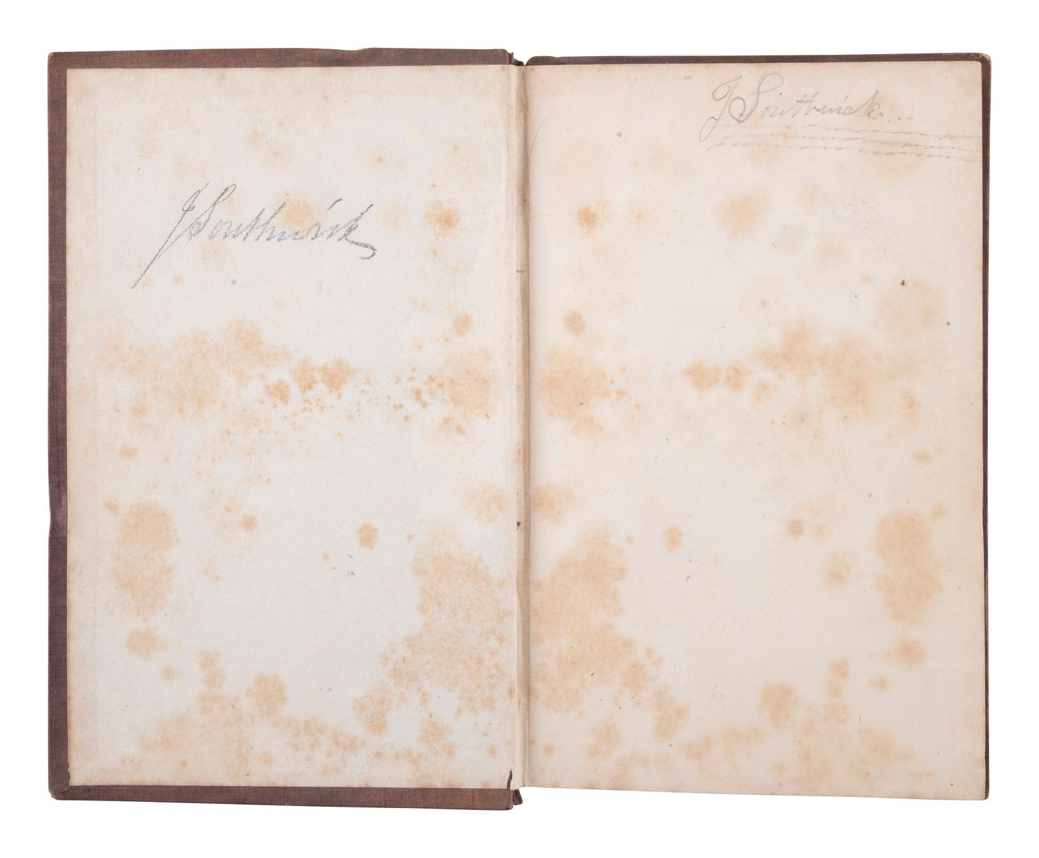 [SLAVERY & ABOLITION]. A group of 2 titles regarding enslavement, incl. Phelps' Lectures on Slavery and its Remedy . Boston, MA: New England Anti-Slavery Society, 1834.