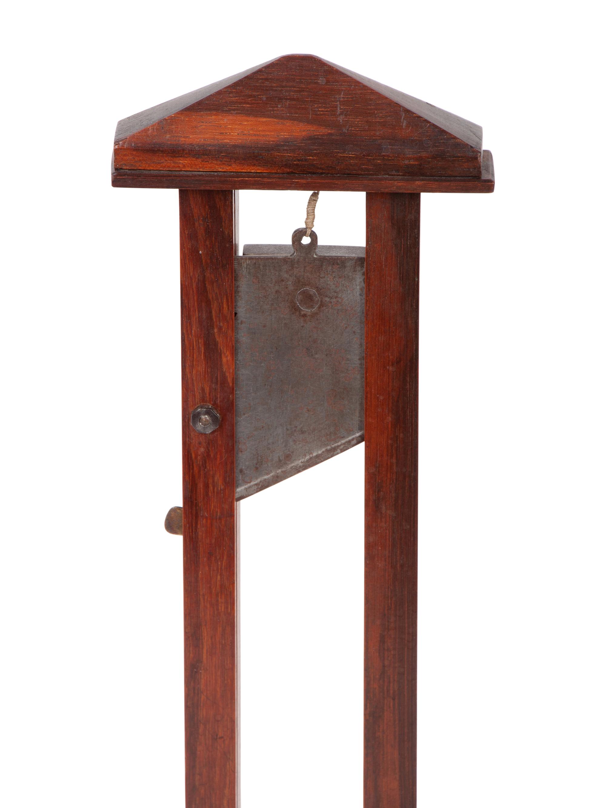 A Miniature Scale Model Guillotine