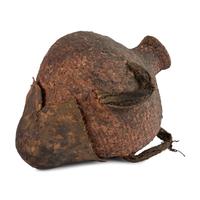 Paiute Pitch Covered Canteen, with Braided Horsehair Handles