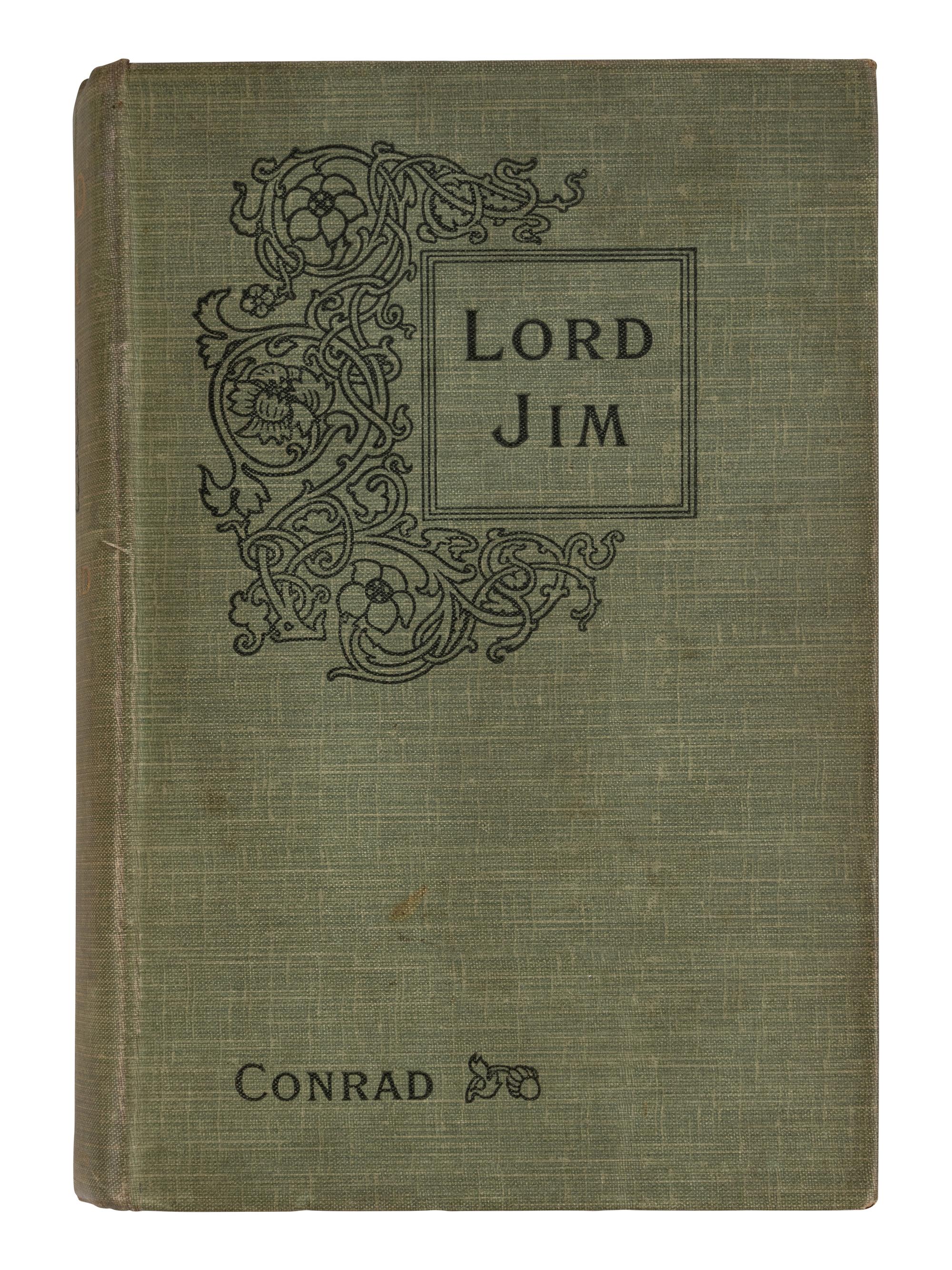 CONRAD, Joseph (1857-1924). Lord Jim . Edinburgh and London: William Blackwood and Sons, 1900.