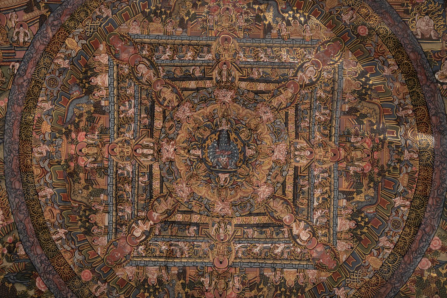 Four Tibetan Thangka
