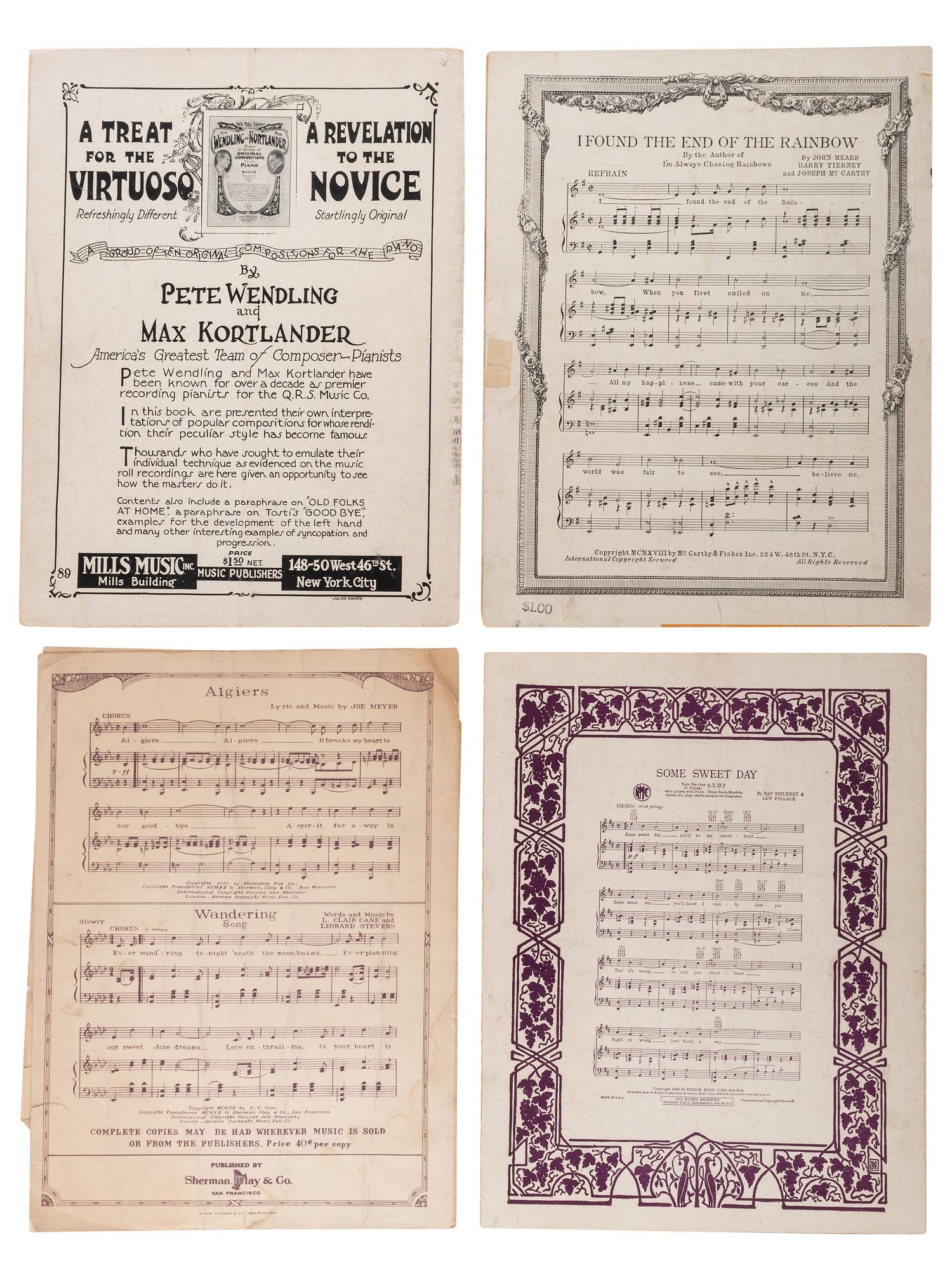 [MISCELLANEOUS]. A large group of photographs, ephemera, and publications from the 19th and 20th centuries.